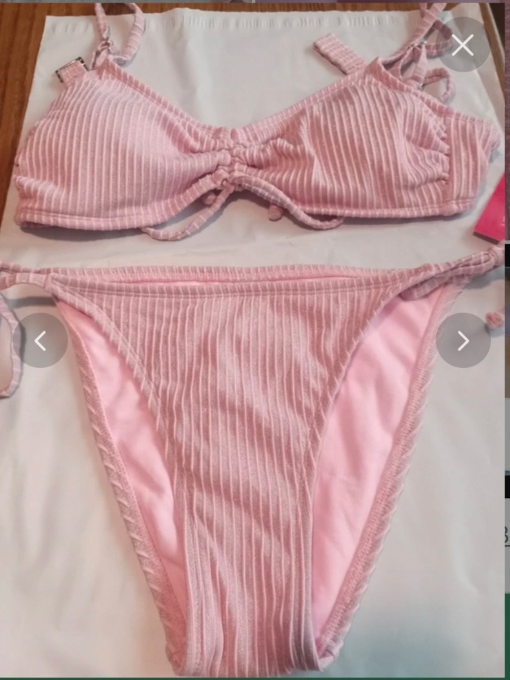 Xhilaration Rose Bikini Set NWT!